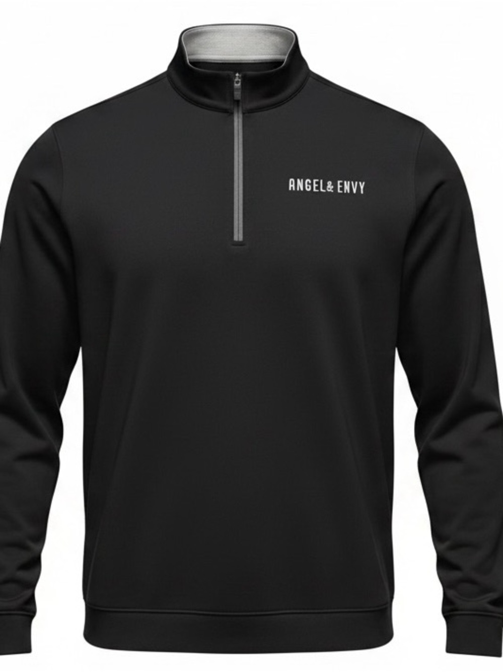 Angels Envy Logo Black Quarter-Zip Pullover. Men’s 2XL. New with tags